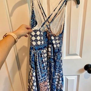 Multi color ornate dress